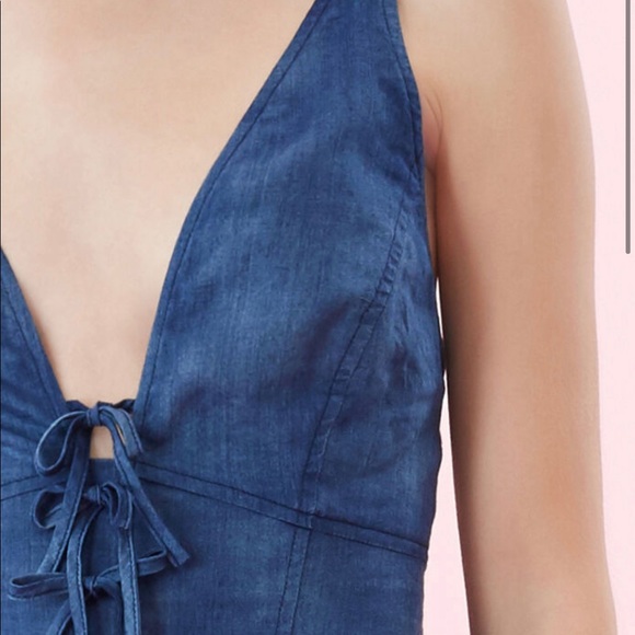 NWT Rebecca Taylor LA VIE TISSUE DENIM DRESS XS - Picture 6 of 8